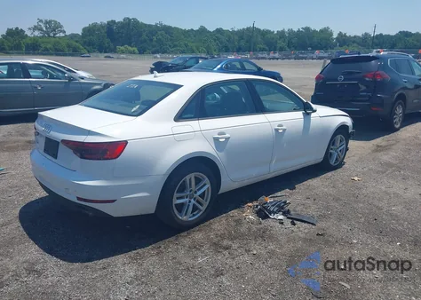 2017 Audi A4 2.0T Premium from USA, damaged, VIN WAUGNAF44HN056891